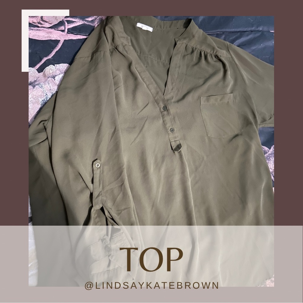 Pleione 3/4 Sleeve Blouse